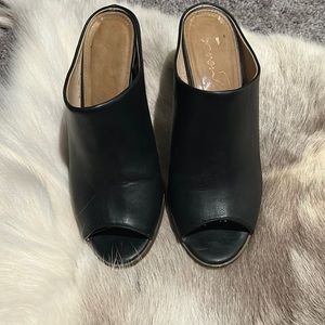 Black mules